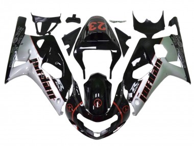 2009-2016 Suzuki GSXR 1000 Motorcycle Fairings - Glossy Black White Red Jordan 23