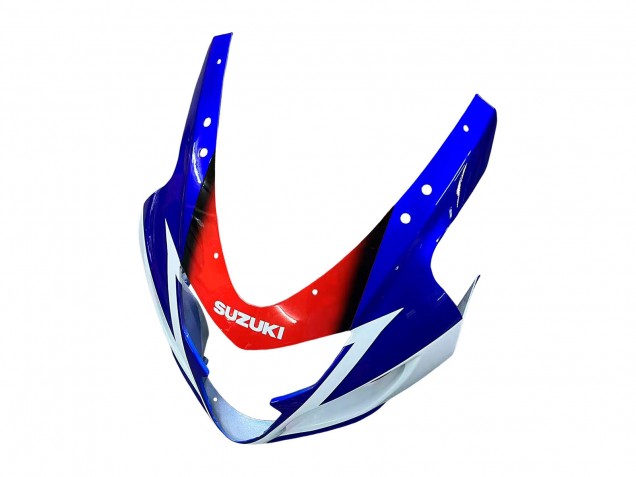 2004-2005 Suzuki GSXR 600 / GSXR 750 Motorcycle Fairing - White Blue Red