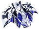 2015-2018 Yamaha YZF R3/R25 Motorcycle Fairings - White Blue Black Yamalube