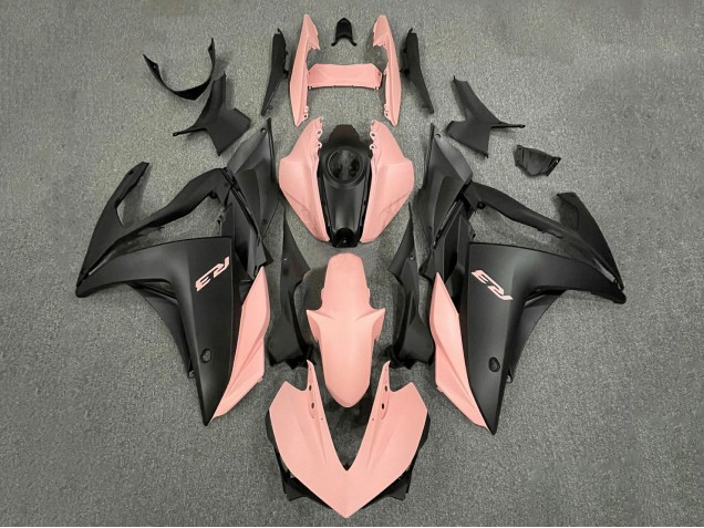 2015-2018 Yamaha YZF R3/R25 Motorcycle Fairings - Pink Matte Black