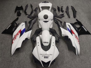 2019-2021 Yamaha YZF R3/R25 Motorcycle Fairings - White Red Blue Black Carbon Fiber 1919