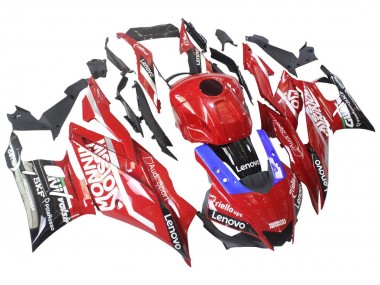 2019-2021 Yamaha YZF R3/R25 Motorcycle Fairings - Red Purple Black Valsir Lenovo