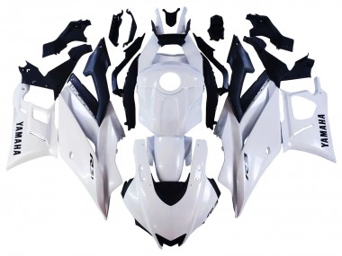 2022-2024 Yamaha YZF R3/R25 Motorcycle Fairings - White