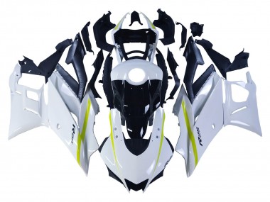 2022-2024 Yamaha YZF R3/R25 Motorcycle Fairings - White Yellow Black