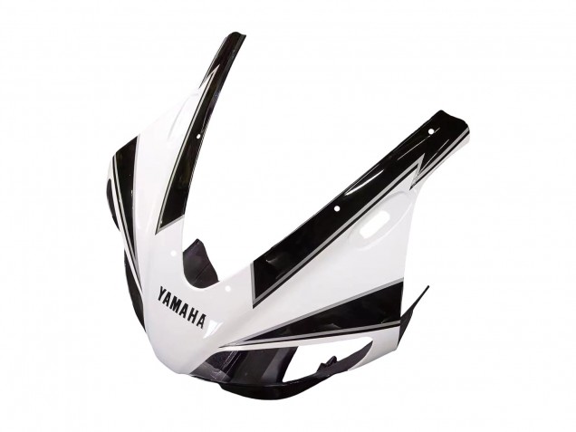 1998-1999 Yamaha YZF 1000 R1 Motorcycle Fairings - White Glossy Black