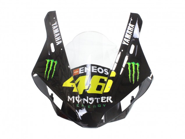 2000-2001 Yamaha YZF 1000 R1 Motorcycle Fairings - Blue Black Green Monster Yamalube ENEOS 46