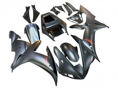 2002-2003 Yamaha YZF 1000 R1 Motorcycle Fairings - Matte Black Red