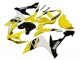 2007-2008 Yamaha YZF 1000 R1 Motorcycle Fairing - Yellow White Black