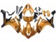 2007-2008 Yamaha YZF 1000 R1 Motorcycle Fairings - Gold Black