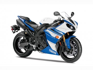 2007-2008 Yamaha YZF 1000 R1 Motorcycle Fairings - White Light Blue