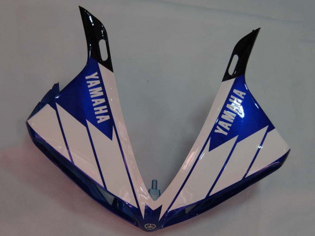 2009-2011 Yamaha YZF 1000 R1 Motorcycle Fairings - White Blue Black M1