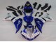 2009-2011 Yamaha YZF 1000 R1 Motorcycle Fairings - White Blue Black M1