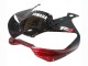 1998-2002 Yamaha YZF 600 R6 Motorcycle Fairings - Red White Glossy Black