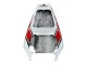 2006-2009 Yamaha YZF R6S Motorcycle Fairings - White Red Glossy Black Motul