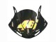 2005 Yamaha YZF 600 R6 Motorcycle Fairings - Black Yellow Red 46