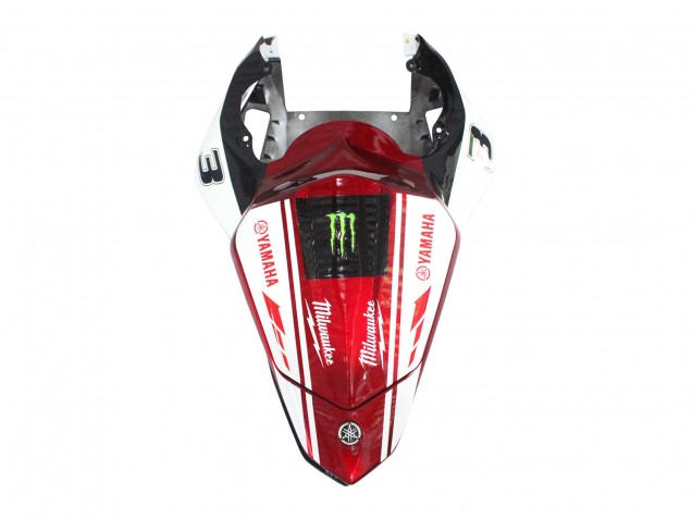 2006-2007 Yamaha YZF 600 R6 Motorcycle Fairings - White Red Black Green Monster Milwaukee