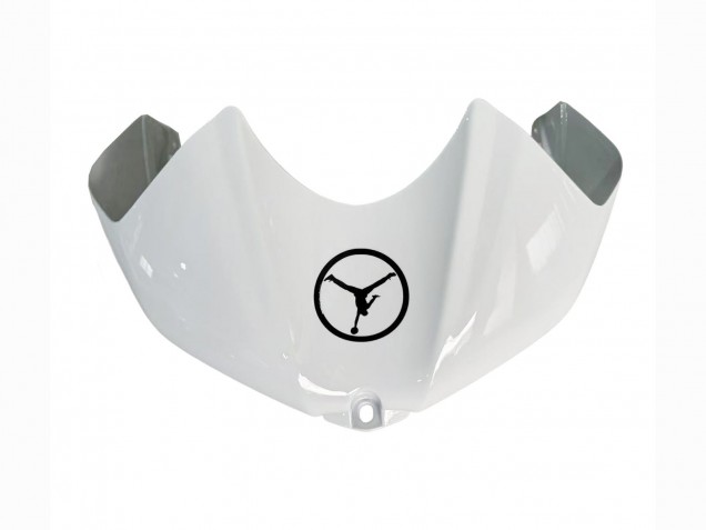 2006-2007 Yamaha YZF 600 R6 Motorcycle Fairings - White Blue Jordan