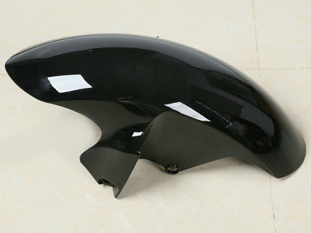 2006-2007 Yamaha YZF 600 R6 Motorcycle Fairings - Glossy Black Matte Black White Motul Michelin