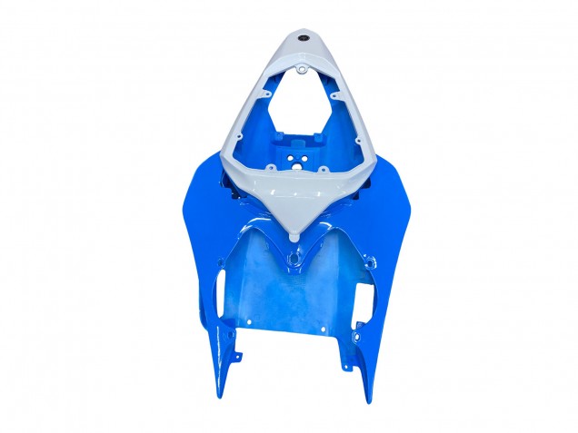 2008-2016 Yamaha YZF 600 R6 Motorcycle Fairing - White Blue Glossy Black