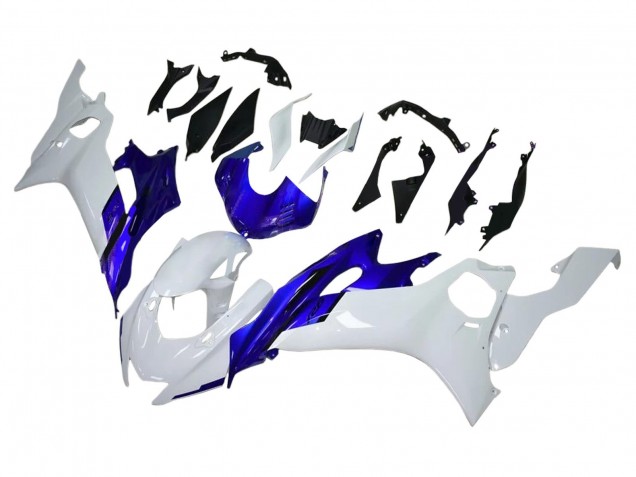 2017-2023 Yamaha YZF 600 R6 Motorcycle Fairings - White Blue