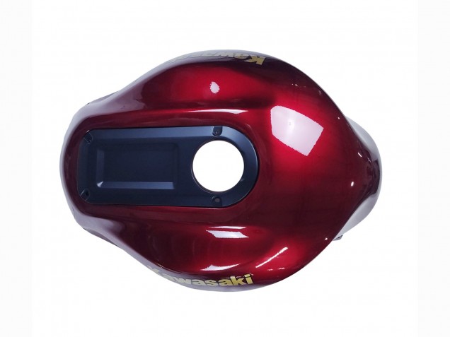 2000-2001 Kawasaki ZX12R Motorcycle Fairings - Red Gold