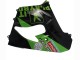 2000-2001 Kawasaki ZX9R Motorcycle Fairings - Green Black Playboy DENSO