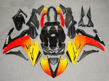 2015-2018 Yamaha YZF R3/R25 Motorcycle Fairings - Yellow Red Black