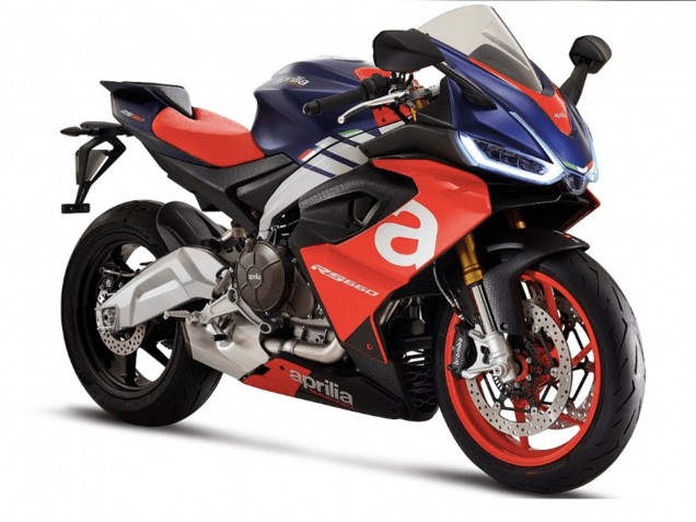 2020-2024 Aprilia RS660 Motorcycle Fairings - Matte Blue Red Silver
