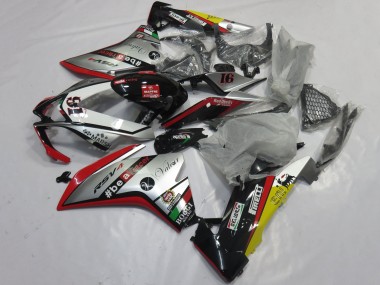 2009-2015 Aprilia RSV4 1000 Motorcycle Fairings - Silver Red Black Yellow