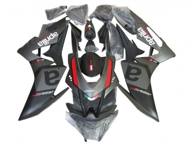 2016-2020 Aprilia RSV4 1000 Motorcycle Fairings - Matte Black Grey Red