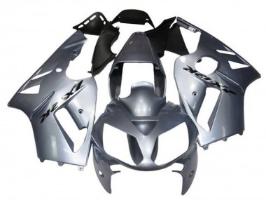 2000-2001 Kawasaki ZX12R Motorcycle Fairings - Silver