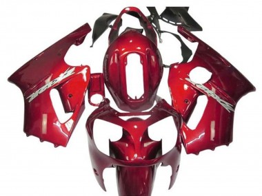 2002-2006 Kawasaki ZX12R Motorcycle Fairings - Cnady Red