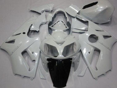 2002-2006 Kawasaki ZX12R Motorcycle Fairings - Pearl White