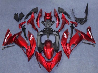 2017-2019 Kawasaki Ninja 650 EX650 Motorcycle Fairing - Red Black White