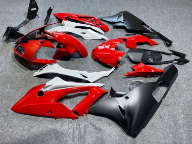 2009-2014 BMW S1000RR Motorcycle Fairings - Red White Matte Black
