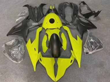 2019-2022 BMW S1000RR Motorcycle Fairings - Neon Yellow Matte Black