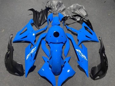 2019-2022 BMW S1000RR Motorcycle Fairings - Blue White Black