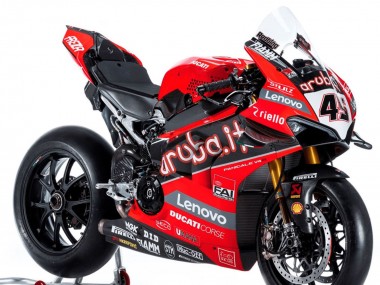 2018-2019 Ducati Panigale V4 V4S Motorcycle Fairings - Red Black White Aruba