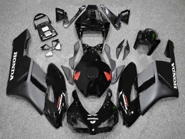 2004-2005 Honda CBR1000RR Motorcycle Fairings - Glossy Black Matte Black Red