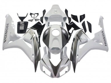 2006-2007 Honda CBR1000RR Motorcycle Fairings - White Grey