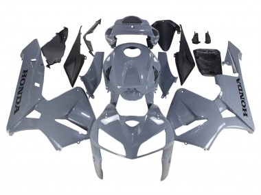 2005-2006 Honda CBR600RR Motorcycle Fairings - Grey Black