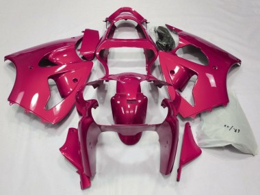 2000-2002 Kawasaki ZX6R Motorcycle Fairings - Hot Pink