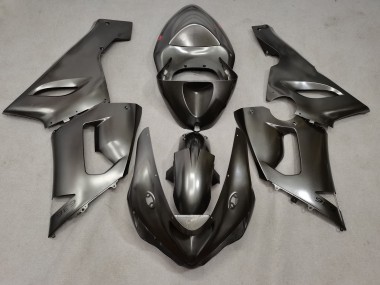 2005-2006 Kawasaki ZX6R Motorcycle Fairings - Liquid Silver