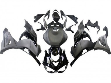 2023-2025 Kawasaki ZX6R Motorcycle Fairings - Matte Black Matte Grey Glossy Black