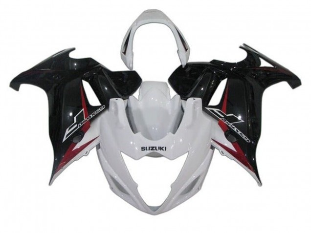 2008-2013 Suzuki GSX650F Motorcycle Fairings - White Black Red