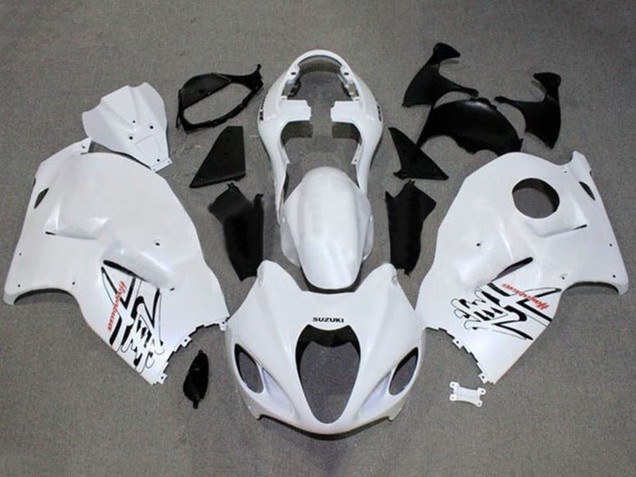 1996-2007 Suzuki GSXR 1300 Hayabusa Motorcycle Fairings - White