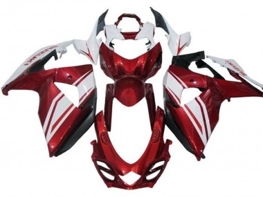 2009-2016 Suzuki GSXR 1000 Motorcycle Fairings - White Red