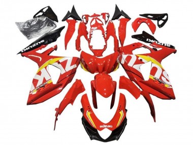 2009-2016 Suzuki GSXR 1000 Motorcycle Fairings - Red Yellow White Black