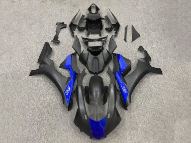 2015-2019 Yamaha YZF 1000 R1 Motorcycle Fairings - Matte Black Blue