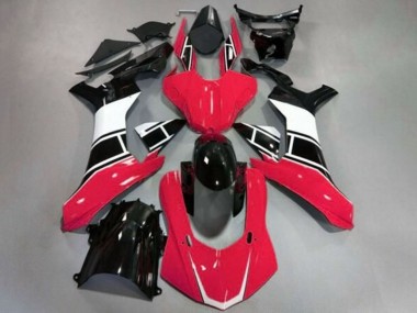 2015-2019 Yamaha YZF 1000 R1 Motorcycle Fairing - Red White Glossy Black